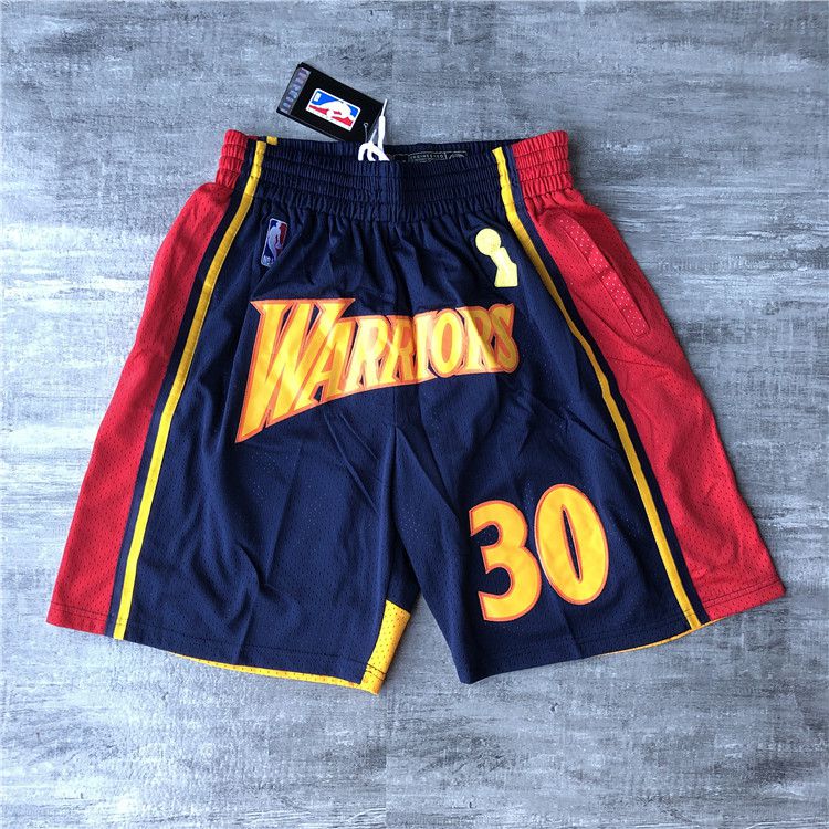 Men NBA 2021 Golden State Warriors Black Shorts 2->denver nuggets->NBA Jersey